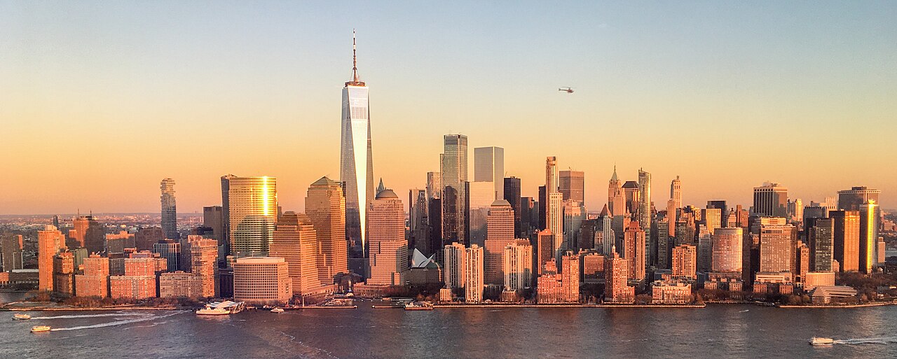 Skyline de Manhattan após os atentados