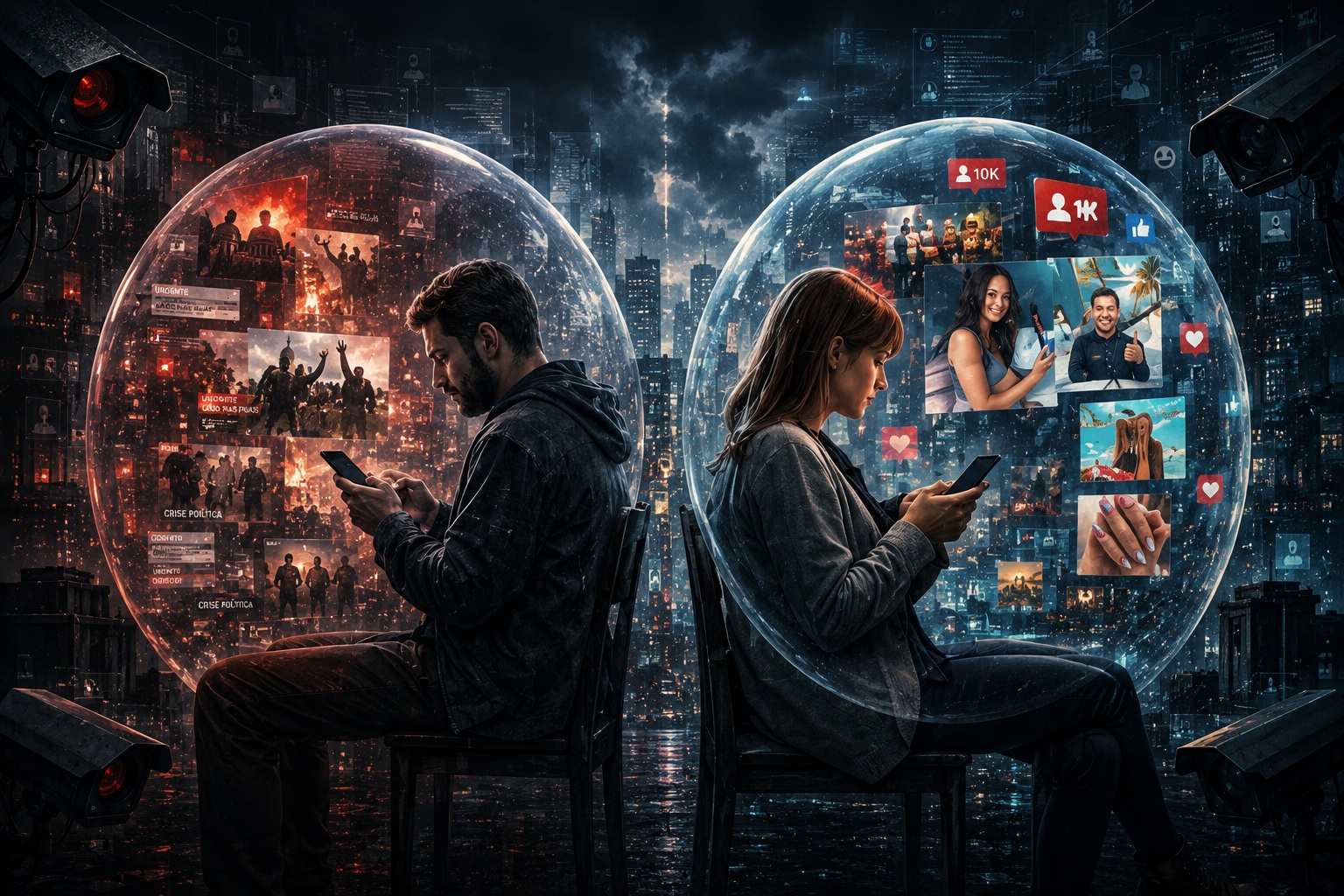 Recortes virtuais do mundo real
